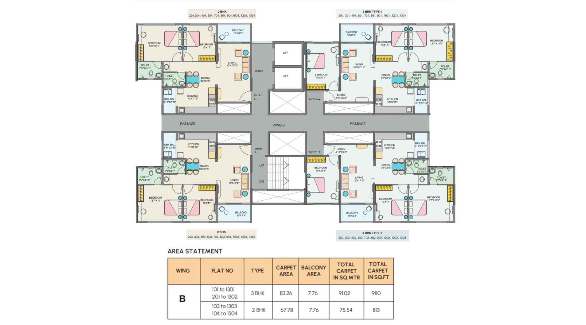 Vishal-Eastern-Front-Floor-Plan